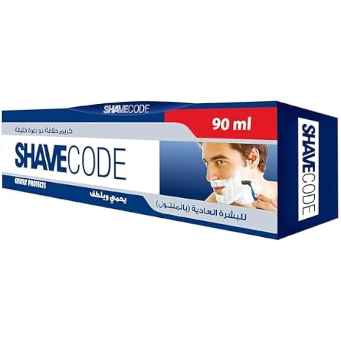 Shave Code Menthol Shaving Cream (90ml) - Image 1